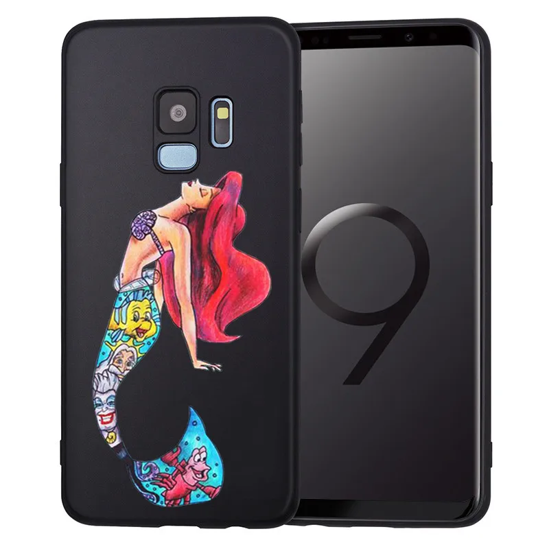 Groot Joker Stitch marvel для samsung Galaxy S6 S7 Edge S8 S9 S10 Plus Lite Note 8 9 чехол для телефона Coque Etui Funda мультфильм