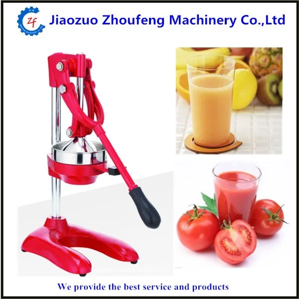 Manual orange juicer stainless steel commercial slow fruit juicing machine