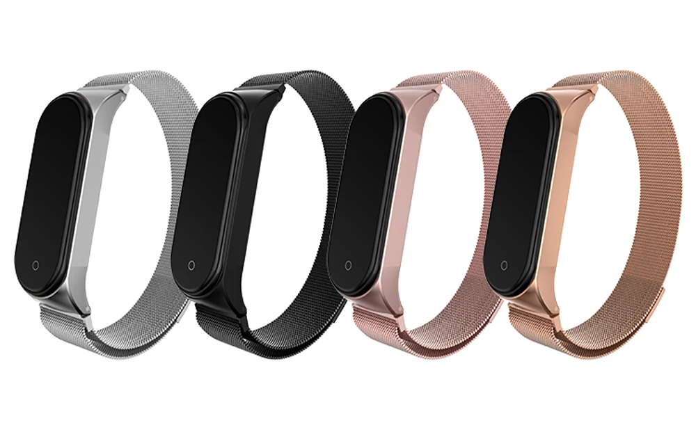 Браслет mi Band 4 Металлический Безвинтовой браслет из нержавеющей стали для Xiaomi mi браслет 4 Ремешок Браслет mi Band 4 напульсники mi band 4