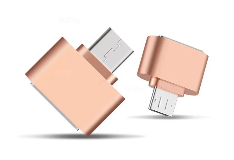 Antirr Мини Micro USB OTG адаптер штекерным USB2.0 конвертер для samsung Xiaomi huawei LG для Android телефонов USB OTG адаптер