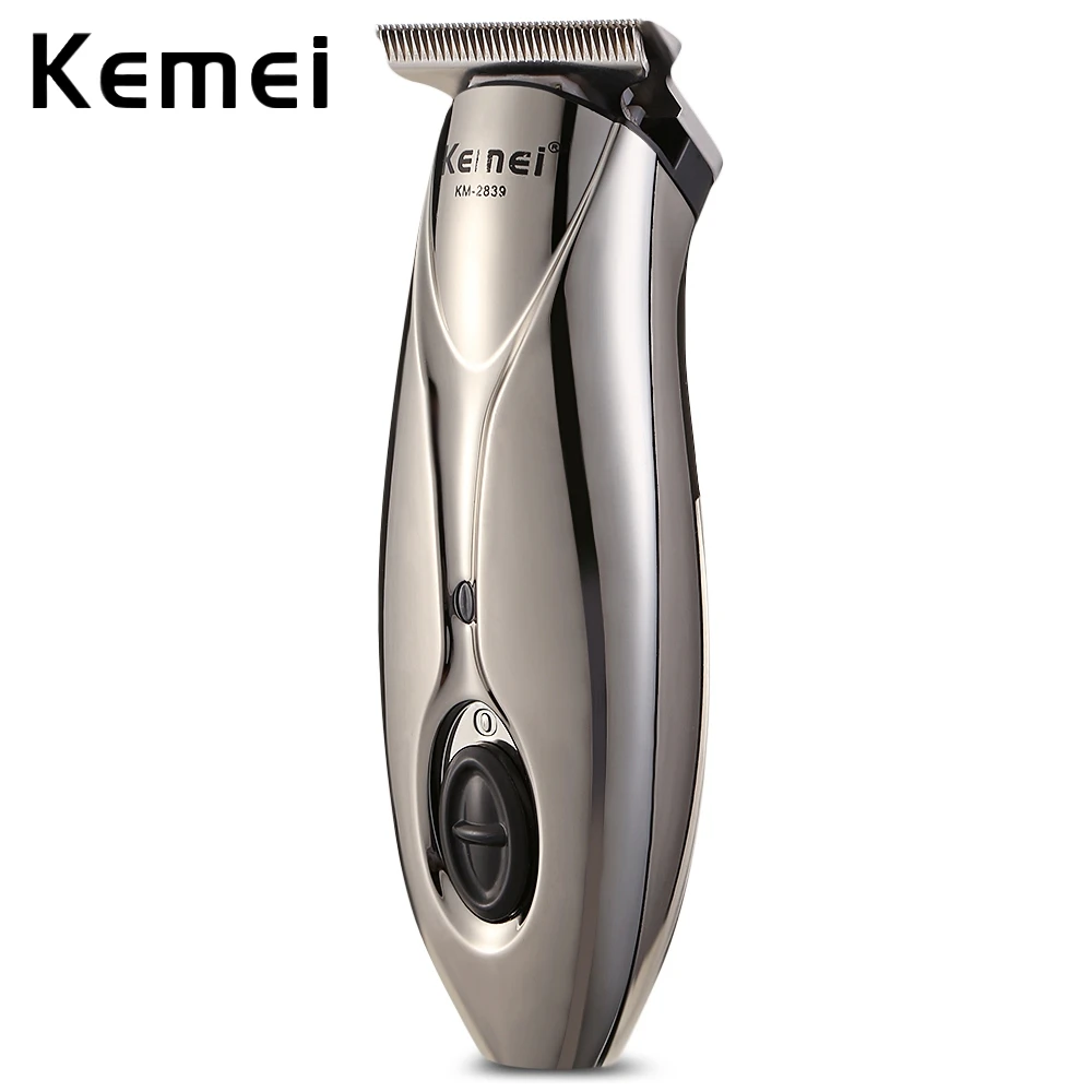 Kemei 2839 мини перезаряжаемая профессиональная электрическая машинка для стрижки