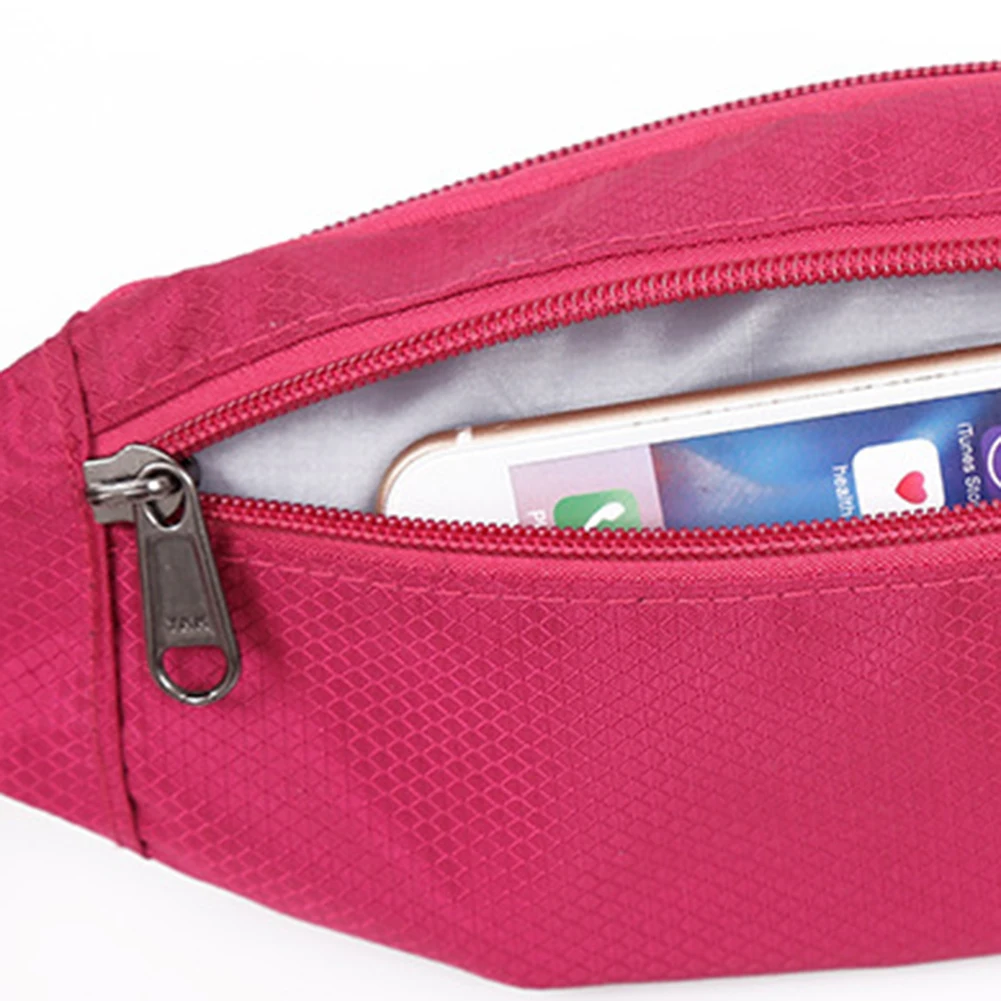 Роскошная брендовая модная Женская Мужская поясная сумка унисекс с отверстием