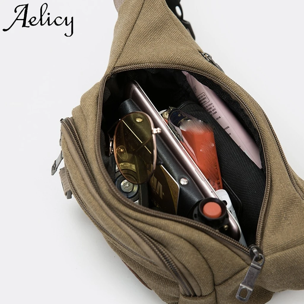 Поясная Сумка Aelicy модный мужской ремень многофункциональная водонепроницаемая