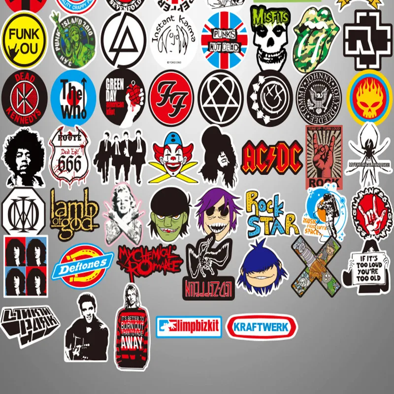 100 шт. с изображениями мультипликационных персонажей в стиле рок-н рулонные