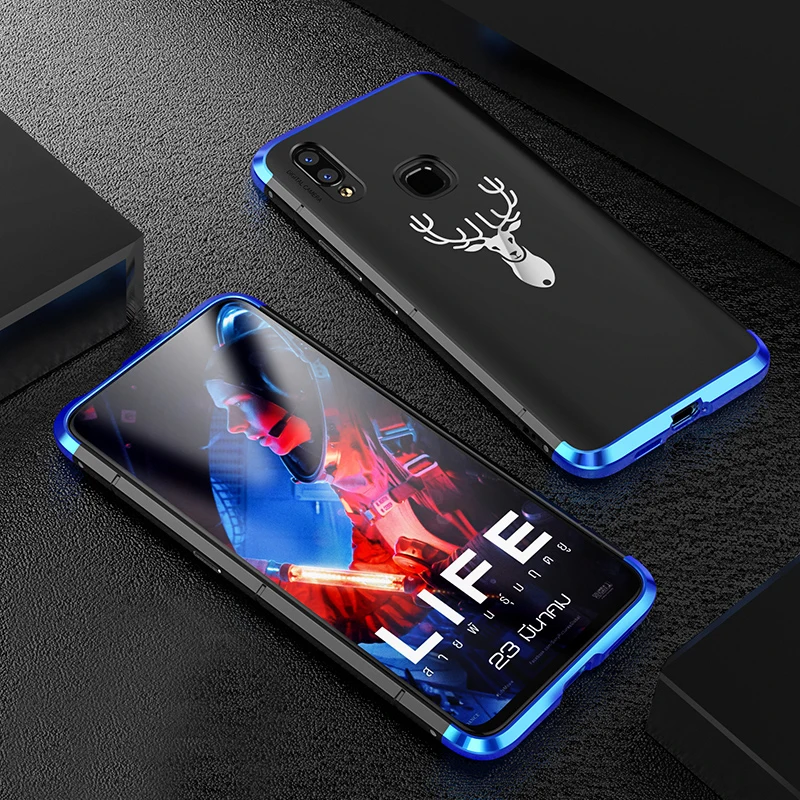 ADKO Luxury Aluminium Metal Frame Bumper Case For Vivo Nex Hard Protective Shockproof Cover VIVO S |