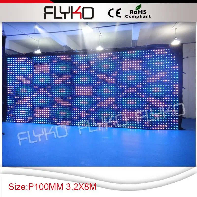 Flykostage 2016 светодиодный знак горячих продуктов видео экран p10см led сценическая