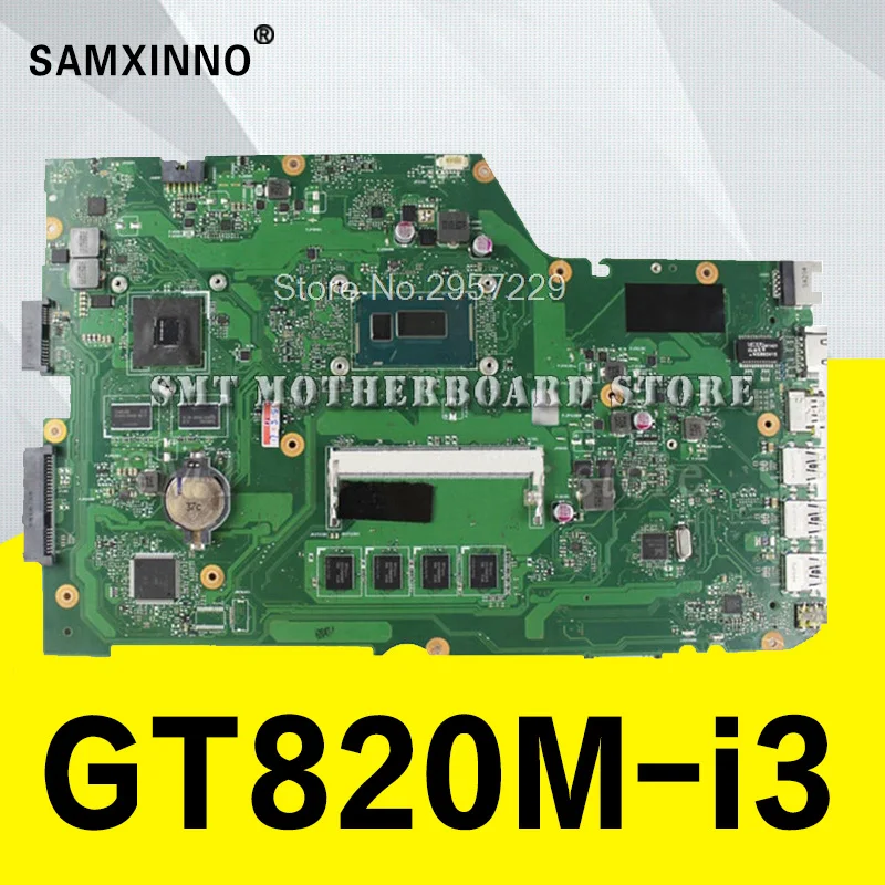 X751LD материнской I3 GTX820 для ASUS X751L X751LX X751LK K751L Материнская плата ноутбука