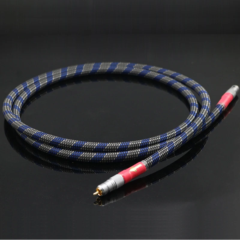 

Ortofon 8N Hifi Coaxial Cable High Quality DAC 75ohm hifi Digital RCA Cable