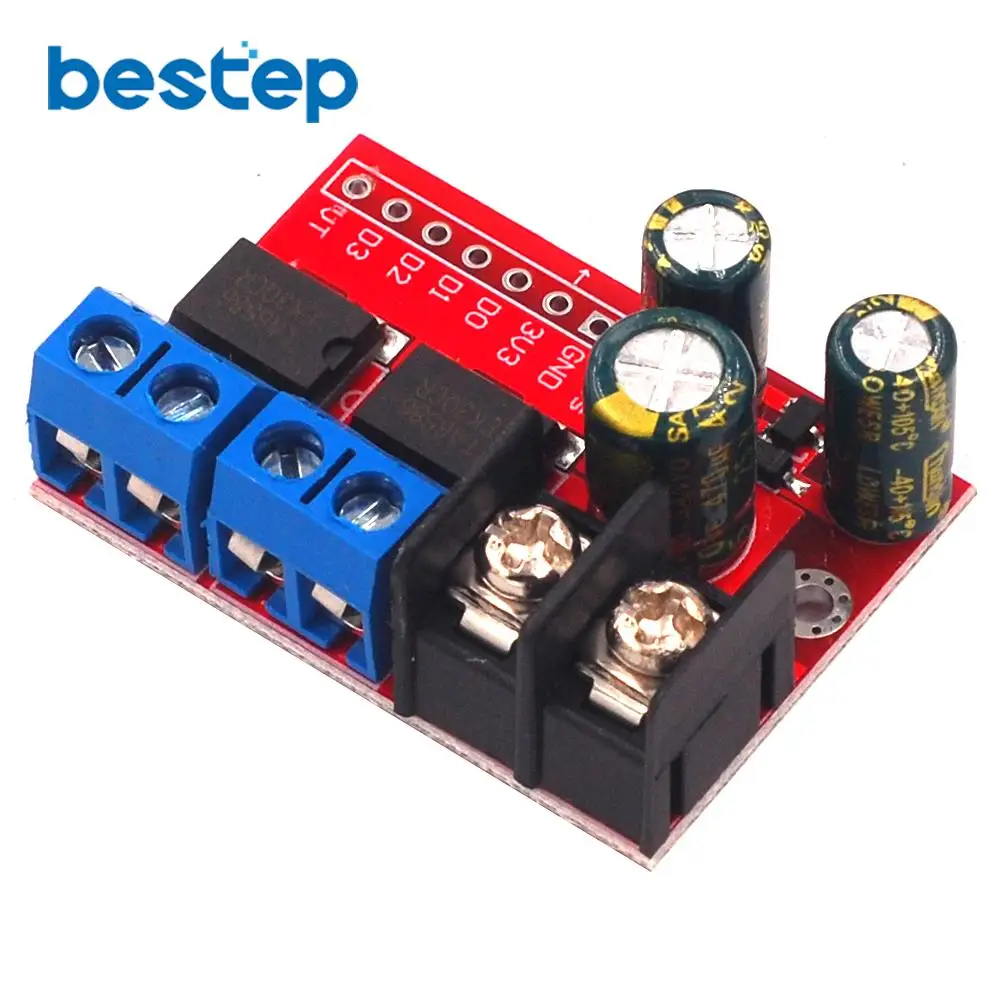 Новый мотор постоянного тока 5А с двумя двигателями модуль дистанционным