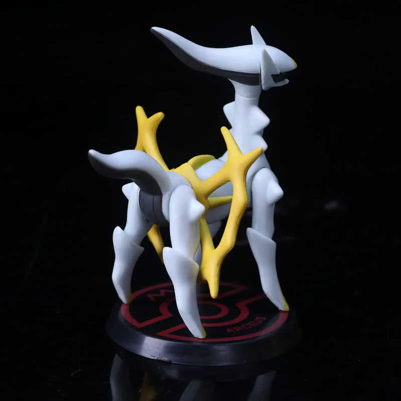 10-12 см 6 шт./компл. Пикачу Lunala Rayquaza Raichu Arceus ПВХ фигурки Куклы модельные Фигурки игрушки SA1544