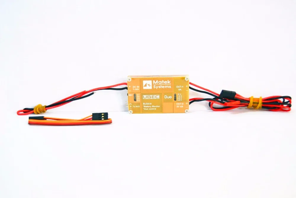 Новая система UBEC DUO 4A/5~ 12V& 4A/5V для RC квадрокоптера RC самолета RC мультикоптера UBEC модель питания