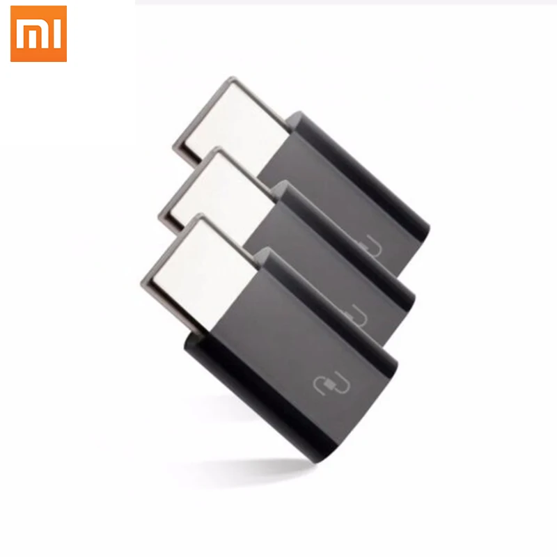Оригинальный Xiaomi usb type C адаптер Micro USB для 3 1 c Мужской кабель конвертер