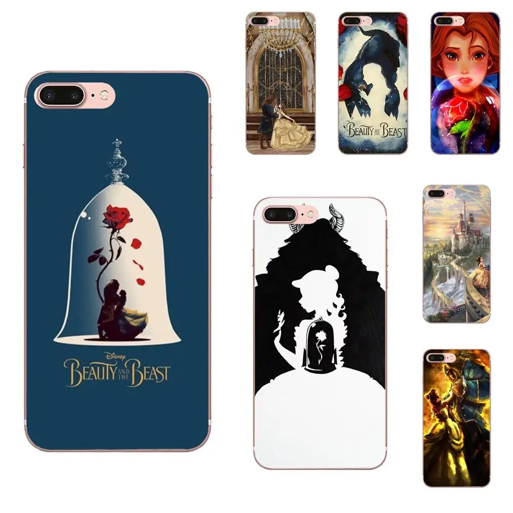 Красавица и чудовище в продаже! Крутой чехол из ТПУ для Apple iPhone X XS Max XR 4 4S 5 5C 5S SE 6 6S 7