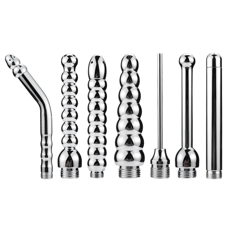 Анальный Душ вагинальный очиститель для мытья Очищающий душ алюминиевые насадки