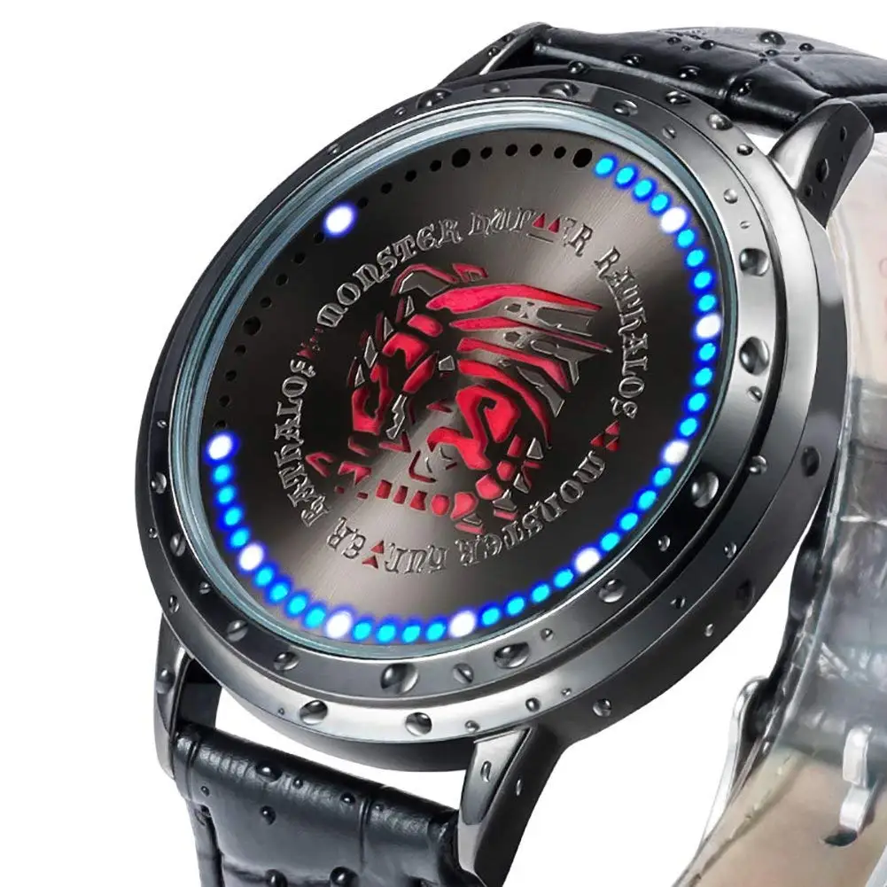 Часы наручные Monster Hunter MHX водонепроницаемые со светодиодным сенсорным экраном |