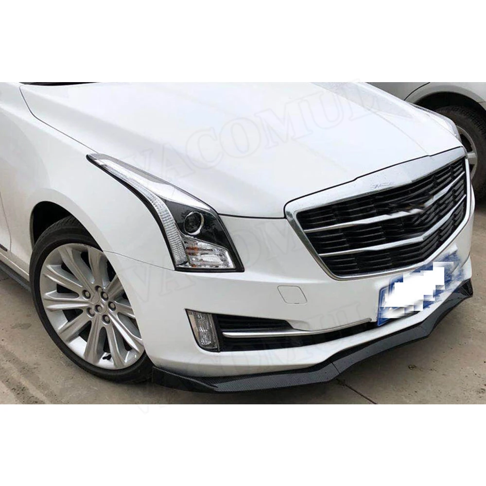 Передний спойлер для автомобиля передний Cadillac ATS 2015-2018 3 шт./компл. АБС-пластик
