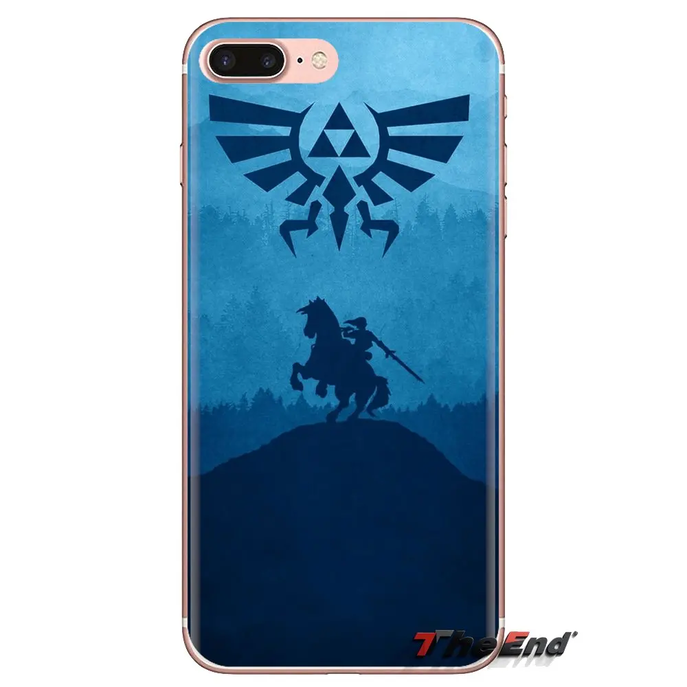 Мягкие прозрачные чехлы с игрой &quotLegend of Zelda&quot для Samsung Galaxy S3 S4 S5 Mini S6 S7 Edge S8 S9 S10 Plus