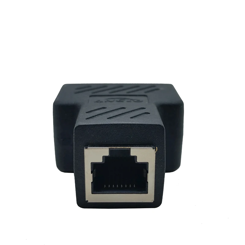 Новый 2 предмета 1 до двойной женский Порты и разъёмы RJ45 Splitter Разъем CAT6 LAN Ethernet Sockt