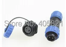 

SP13 2Pins Aviation plug with cap