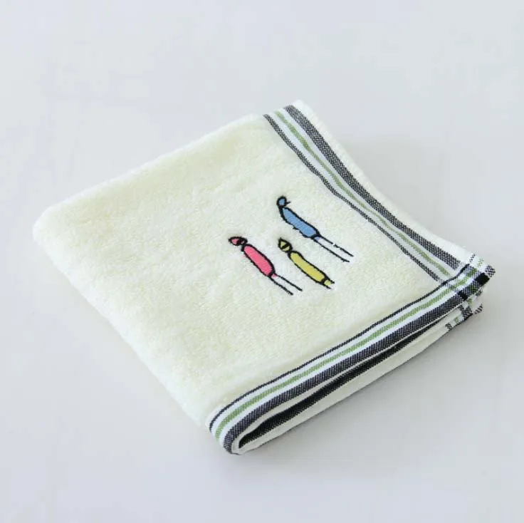 5 шт./лот полотенца для лица хлопок супер впитывающие рук ванная комната Детский