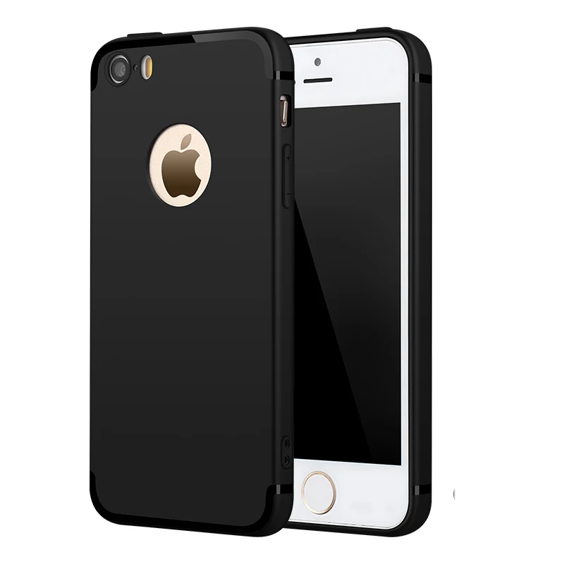 CAPSSICUM 5 5S SE ультра тонкий мягкий матовый чехол для iPhone ТПУ Гибкий гелевый накладка