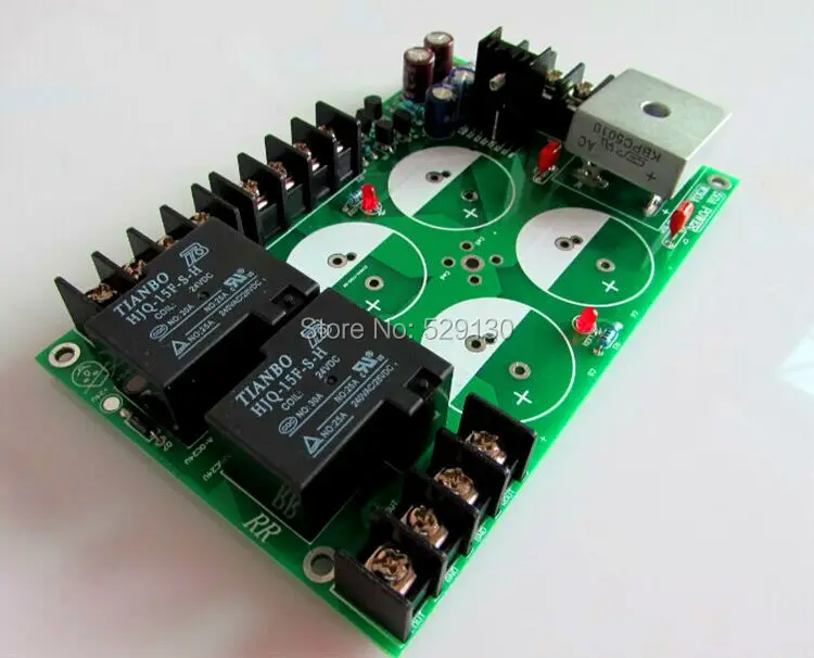 DIY Kit ELNA 10000 мкФ 63 В * 4 плата питания выпрямитель источника для усилителя борту