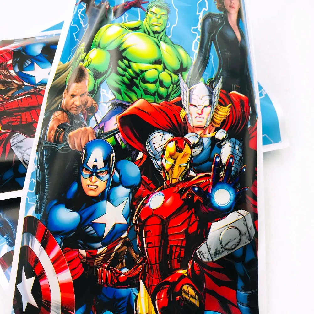 10 шт./пакет Marvel Comics мести добычи спальные мешки для маленьких мальчиков День рождения SuppliesLoot; подарок на день рождения возврата сумки вечерние поставки