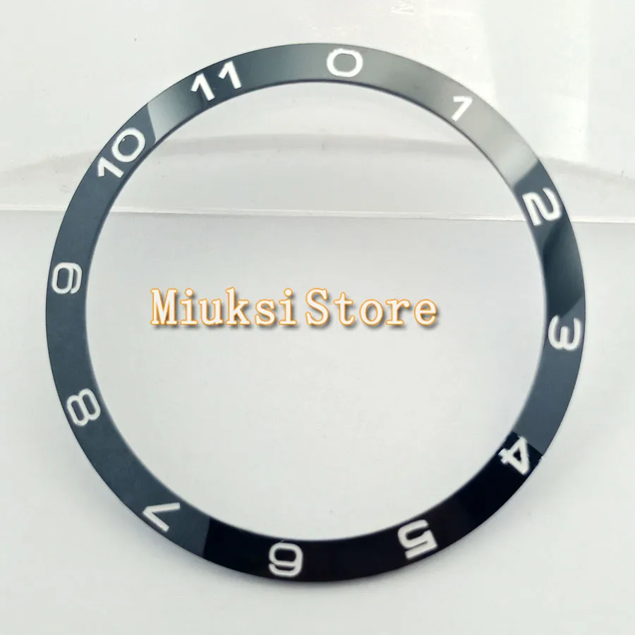 39 мм черный/синий ободок вставка Керамическая рамка часы аксессуары комплект 41