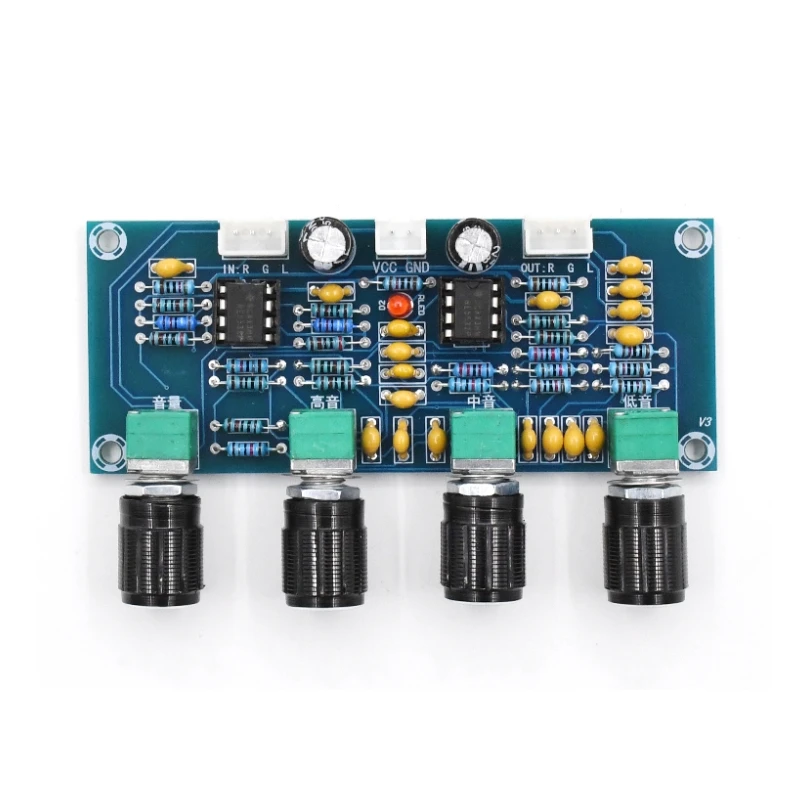 XH-A901 NE5532 тон плата с высокими басами Регулировка громкости Предварительный