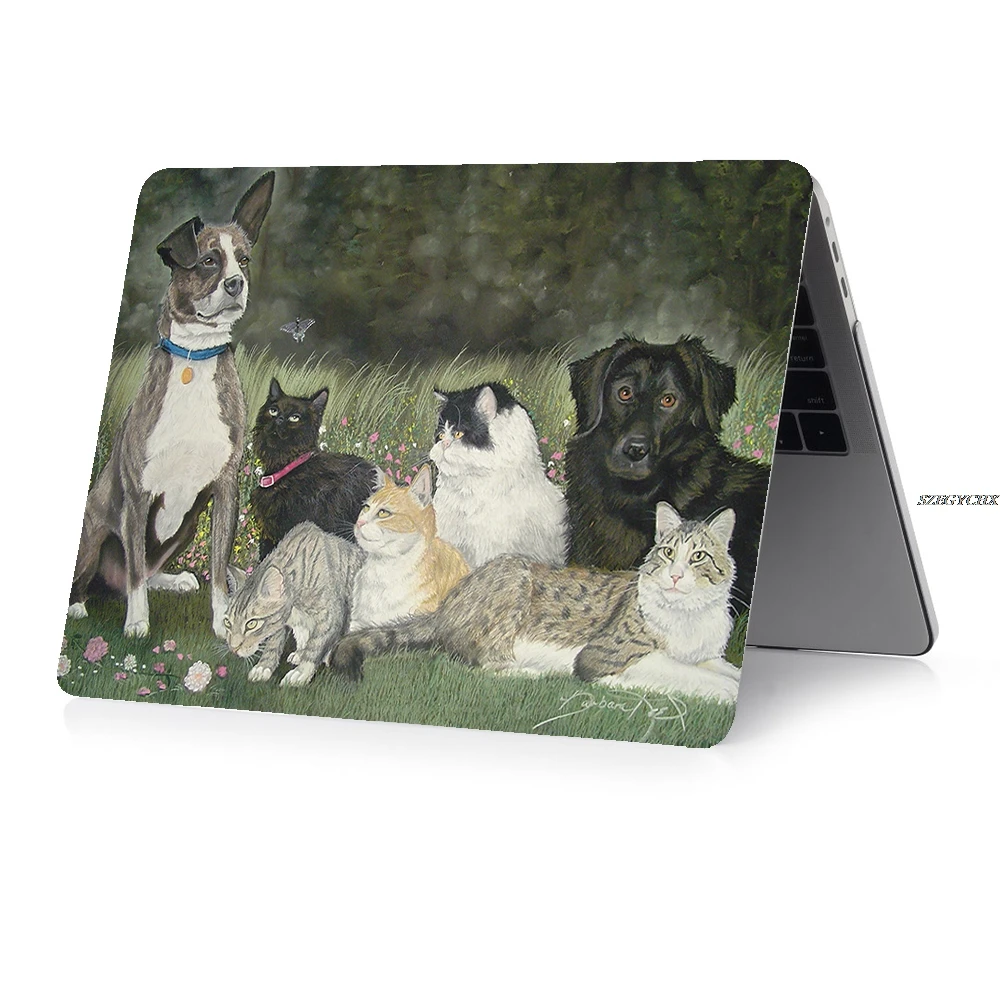 Чехол для ноутбука Apple MacBook New Air 13 Touch ID A1932, чехол для Mac book Air Pro retina 11 12 13 15 13,3+ чехол для клавиатуры