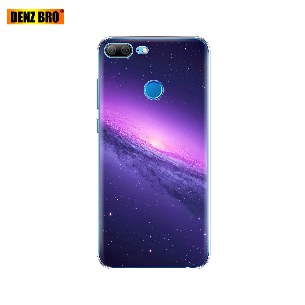 Силиконовый чехол для huawei honor 10 V10 view для huawei honor 9 8 lite 7x 6c pro Бампер etui Coque для galaxy universe sky разноцветный