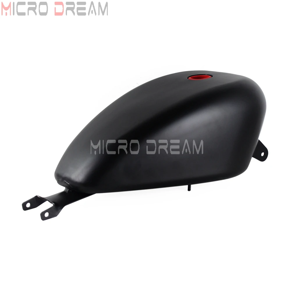 Матовый черный 3 галлона EFI Топливный бак газа для Harley Sportster 883 1200 XL883L XL883R XL883C XL883N