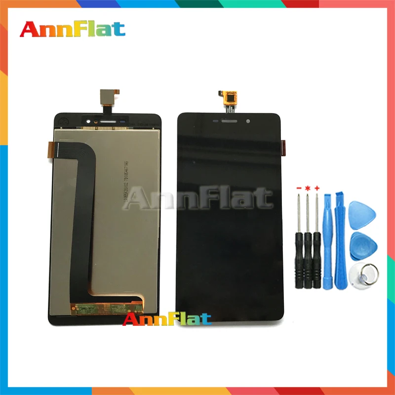 Высококачественный ЖК дисплей 5 дюйма для Wiko Pulp Fab 4G с фотографией бесплатная