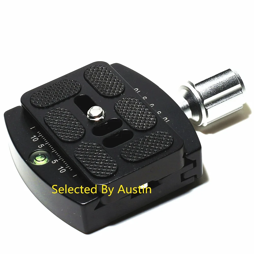 

Quick Release Clamp Adapter W PU60 QR Plate M6 Screw For RRS Benro Sunwayfoto Arca Swiss Ball Head Tripod Monopod