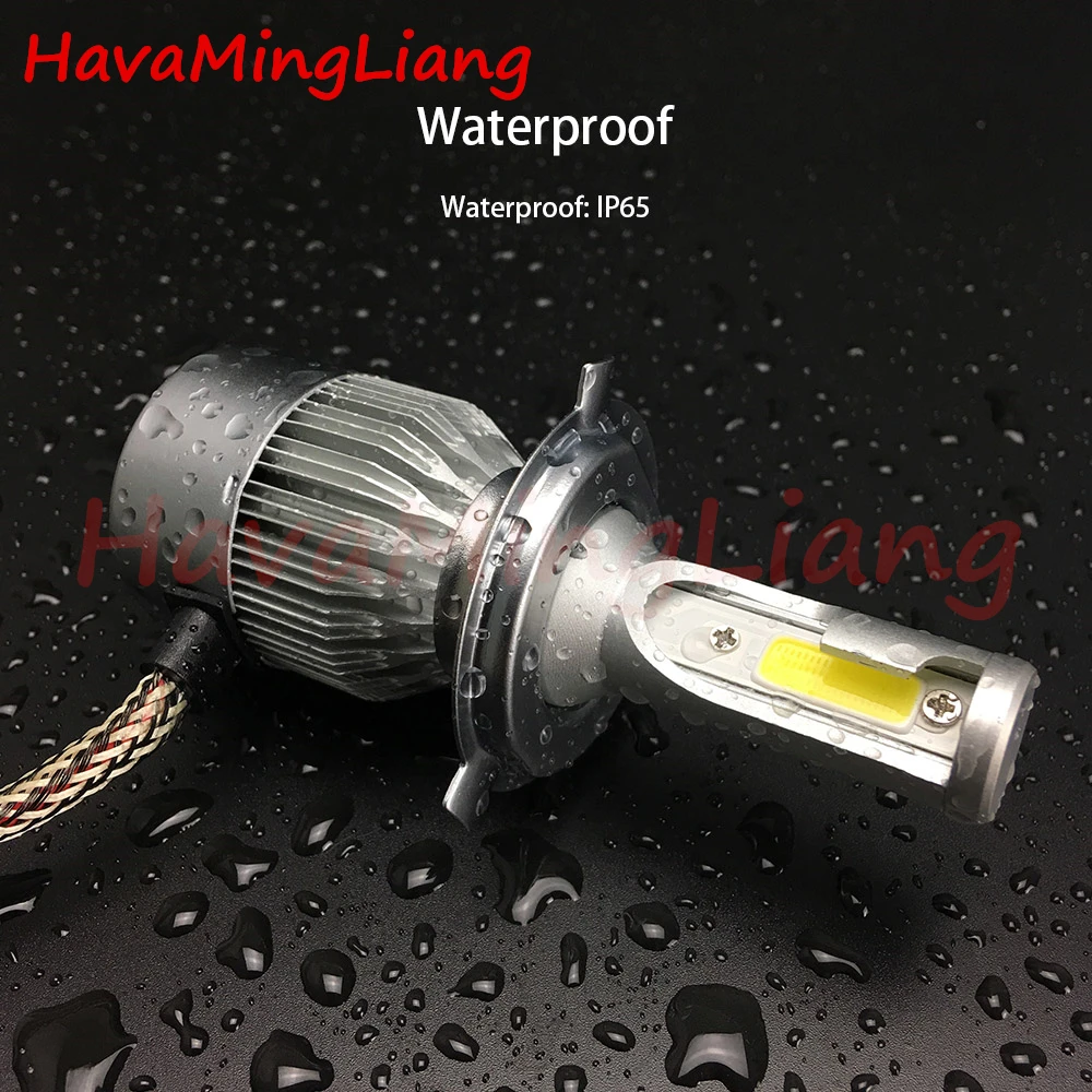 Автомобисветильник фары s H4 LED H7 H11 H1 9006 HB4 H8 HB3 60 Вт 6000 лм K 12 В Высокая Низкая лампа