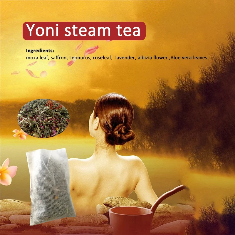 10 пакетов Yoni SPA мытье трав Yoni Паровая частная часть Очищающая травяная медицина вагинальный паровой вагинальный Детокс душ очиститель