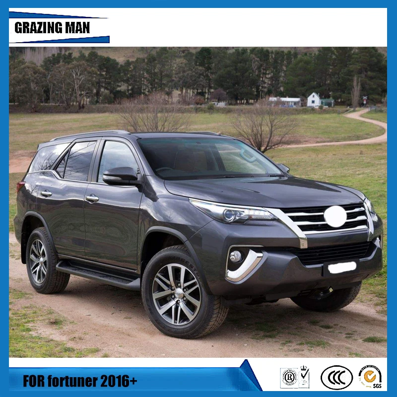 

Aluminium Alloy Automatic scaling Electric pedal side step running board for Fortuner 2016+