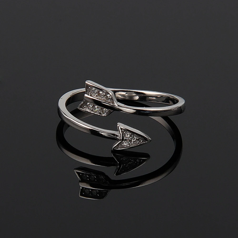 Женское кольцо из серебра 925 пробы с блестящим луком 5 шт.|rings for women|silver ringring |