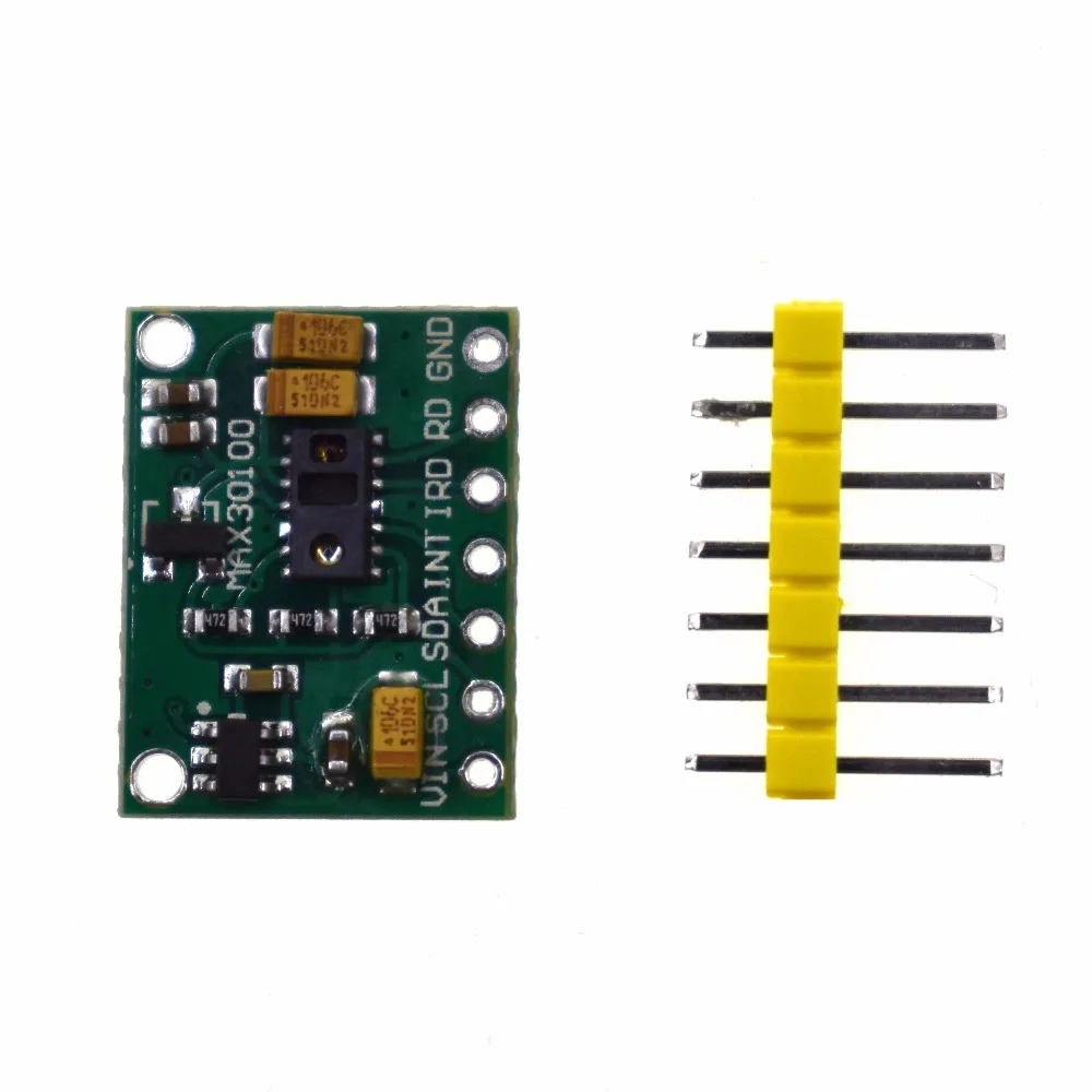 MAX30100 Heart Rate Oximetry Sensor Module Breakout Ultra-Low Power Consumption For Arduino | Электронные компоненты и
