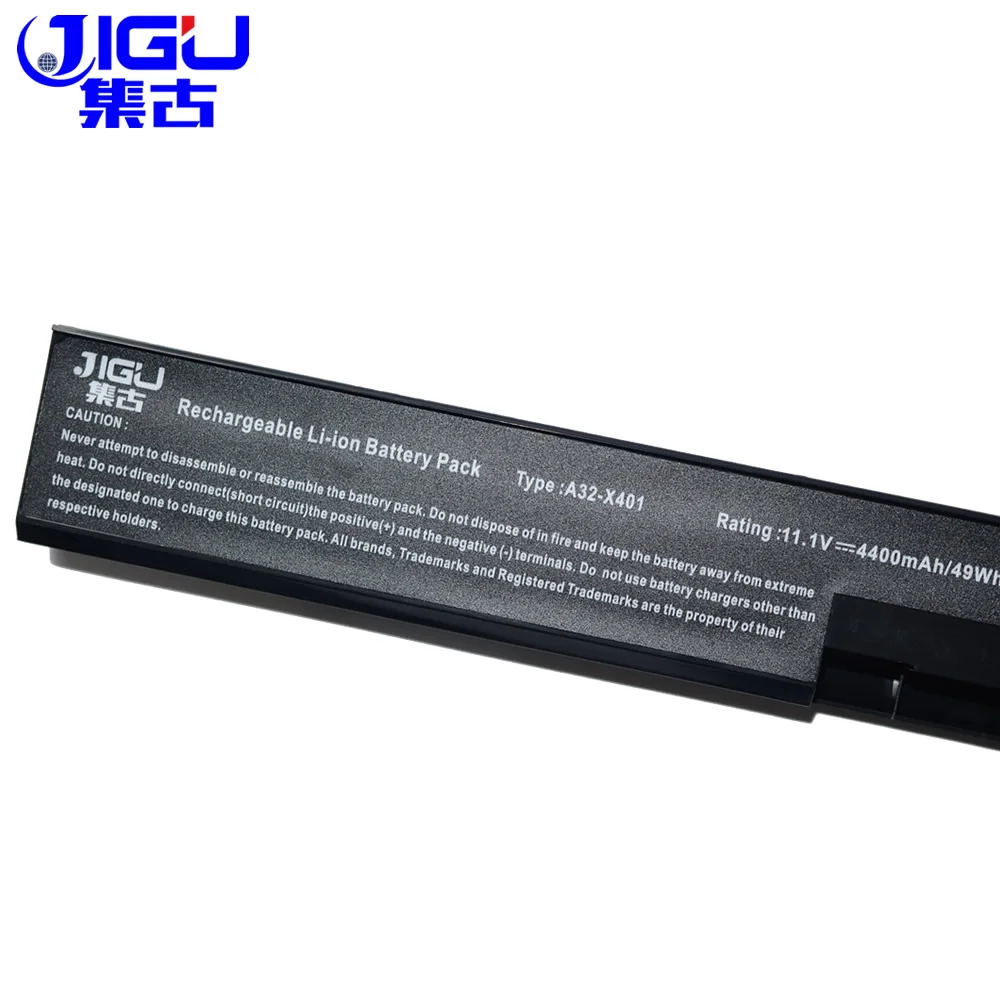 JIGU 6 ячеек Аккумулятор для ноутбука ASUS F301 F501A S401A1 X301U F301A1 F501U S501 X401A