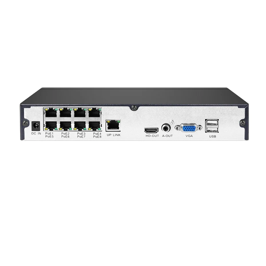 LOOSAFE HDMI Full HD 8CH 5MP POE NVR сетевой видеорегистратор для ip камеры с питанием по PoE P2P XMeye