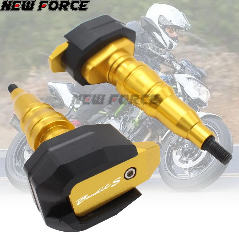 Наклейка на мотоцикл аппликация защита от падения рамка ползунок для SUZUKI Bandit GSF600S