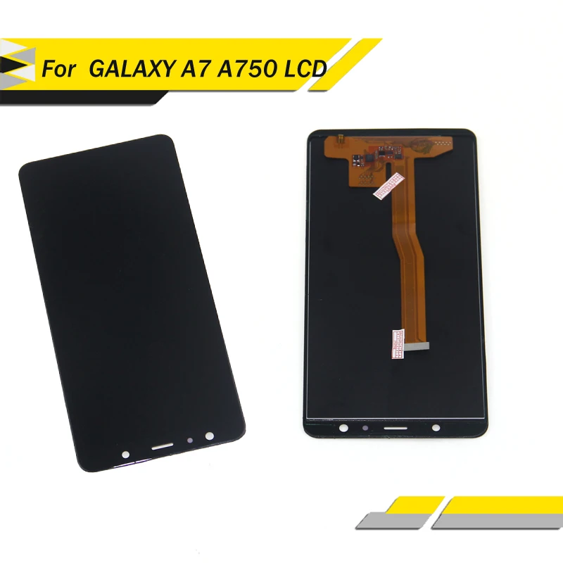 6 0 ''протестированный ЖК дисплей для Samsung Galaxy A7 2018 A750 SM A750F с сенсорным экраном в