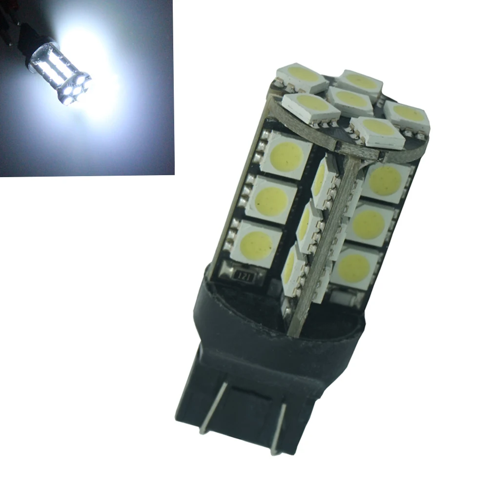 CQD Light 1 х 30 5050 SMD LED T20 7440 7443 W3X16Q W21/5 Вт W21W стоп сигнал поворота лампы Задний фонарь