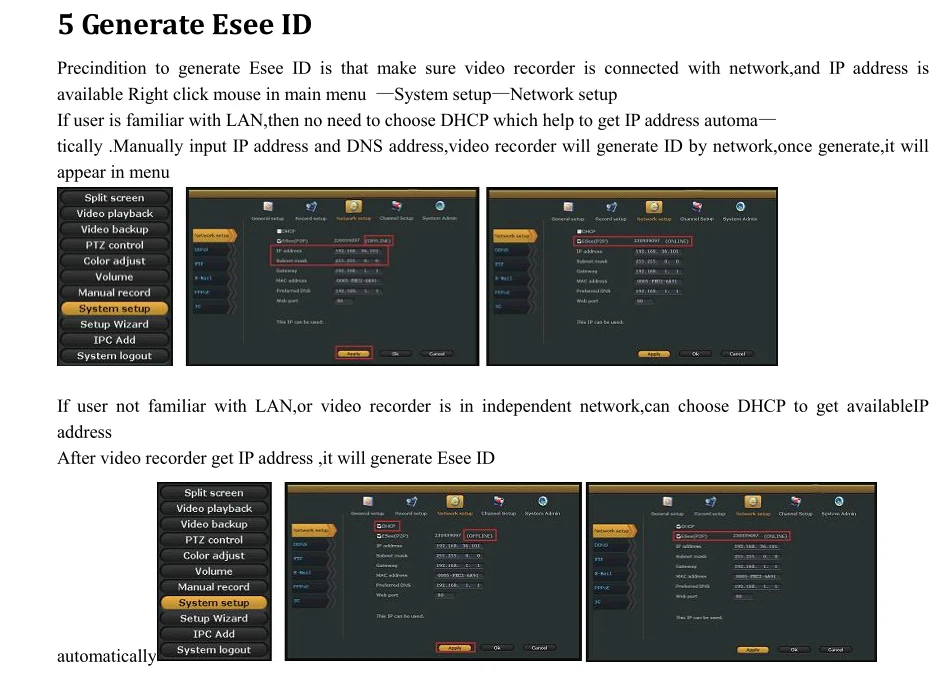 4CH Беспроводной NVR комплект P2P 720P HD Открытый ИК ночного видения безопасности IP камера wifi CCTV системы