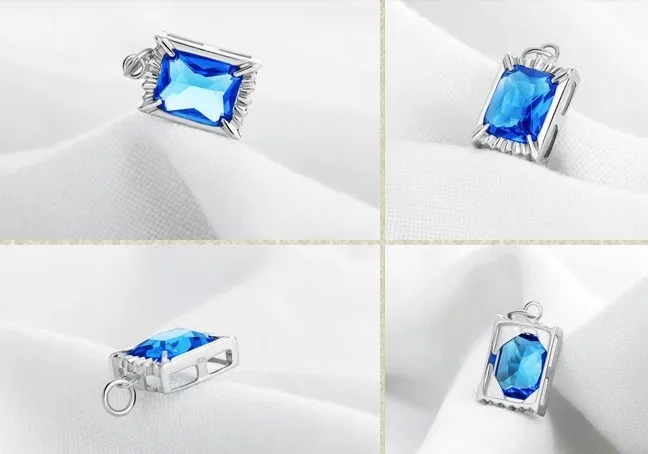 Цепочка с подвеской в подарочной коробке из серебра 925 пробы|925 pendant|necklaces pendants