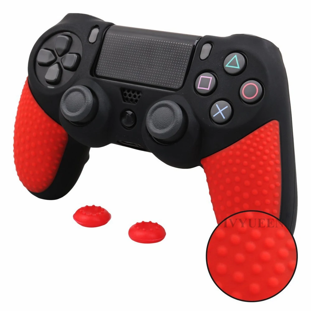 IVYUEEN для Dualshock 4 Playstation PS4 DS4 PRO тонкий контроллер Противоскользящий силиконовый