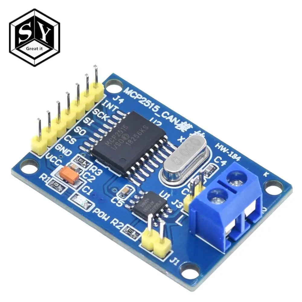 Отличный модуль шины CAN MCP2515 TJA1050 приемник SPI для 51 MCU контроллер рычага 1