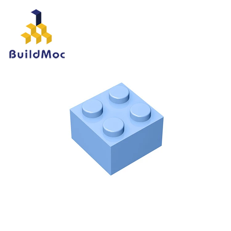 BuildMOC 6223 35275 3003 2x2 Technic changever Catch для строительных блоков части DIY развивающие творческие подарочные игрушки - Цвет: M0647-36
