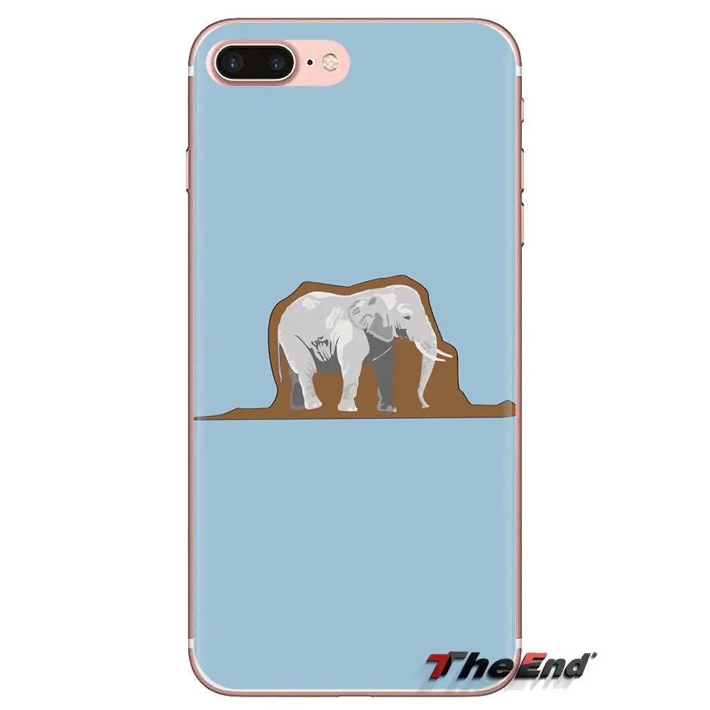 For Sony Xperia Z Z1 Z2 Z3 Z5 compact M2 M4 M5 C4 E3 T3 XA Huawei Mate 7 8 Y3II TPU Transparent Skin Case Little Prince Elephant |